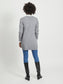 VIRIL Cardigan - Medium Grey Melange