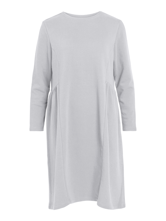 VIBORY Dress - Light Grey Melange